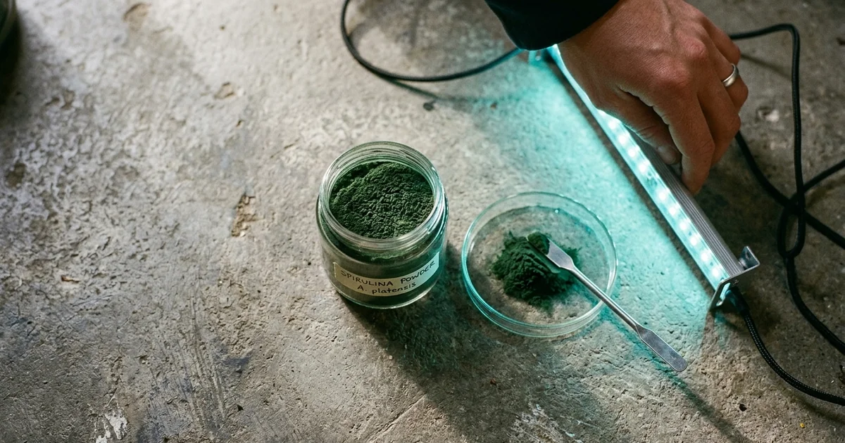 Espirulina con B12 real: el alga que ahora iguala a la carne